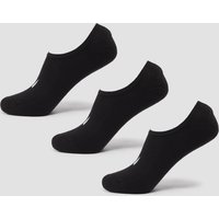 MP Unisex Invisible Socks (3 Pack) - Black - UK 12-14 von MP