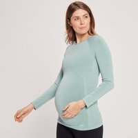 MP Women's Maternity Seamless Long Sleeve T-Shirt — Eisblau - S von MP