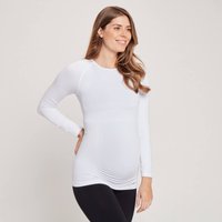 MP Women's Maternity Seamless Long Sleeve T-Shirt — Weiß - S von MP