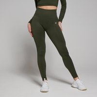 MP Damen Shape Nahtlose Leggings — Waldgrün - XL von MP