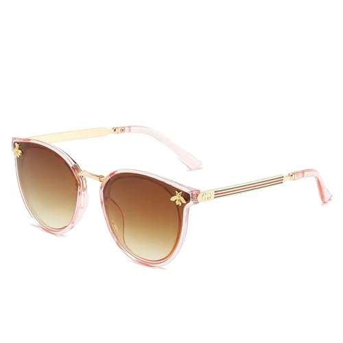 MPOWRX Sonnenbrille Frauen Quadratische Sonnenbrille für Damen Brillen Damen UV400-Pink-MULTI von MPOWRX