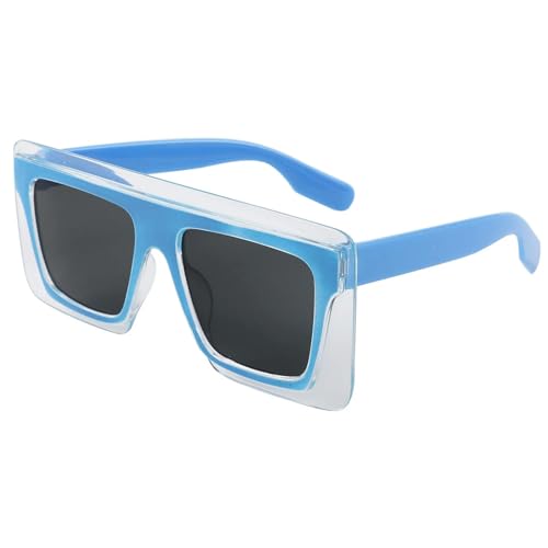 MPOWRX Sonnenbrille Strandbrille für Jungen und Mädchen Sonnenbrille UV 400 Schutz-5625-blaugrau von MPOWRX