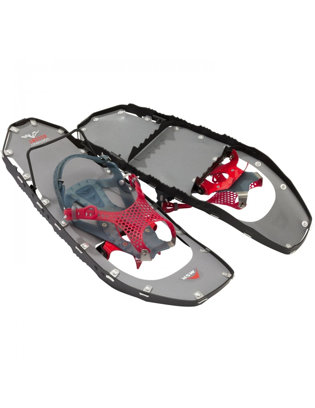 MSR Lightning™ Ascent M22 Schneeschuhe, 56cm, grau Produkt nach Körpergewicht - bis zu 80 kg, Schneeschuhfarbe - Grau, von MSR