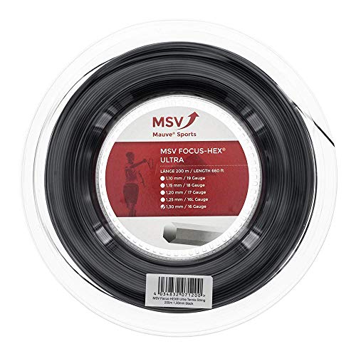 Bobine MSV Focus Hex Ultra Black 200m - 1.30 von MSV