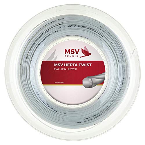 MSV Saitenrolle Hepta Twist, Weiß, 200 m, 0355000133400010 von MSV