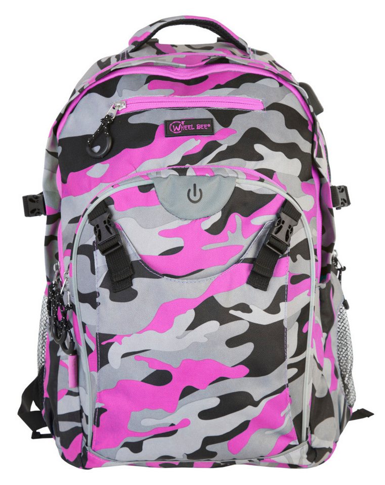 MTS Rucksack Rucksack Generation Z Camouflage pink von MTS