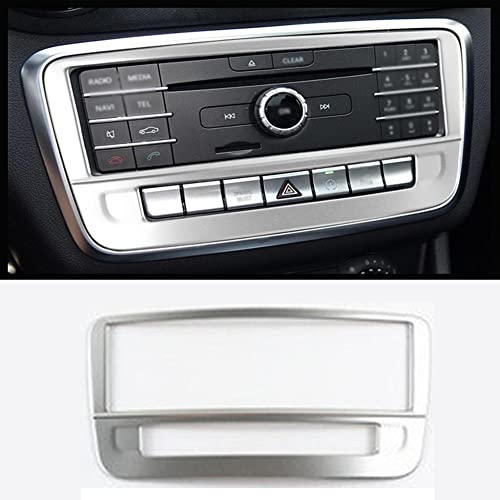 Passend für Mercedes Benz CLA 200 2013–2018, Mittelkonsole Panel Trim, ABS Auto Mittelkonsole CD Panel Innenschutz von MUEdie