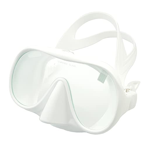MULAIDI Taucherbrille aus Silikon, Anti-Beschlag-Schnorchelbrille, Unterwasser-Tauchbrille, Schwimmausrüstung, 5-farbige Schwimmbrille für Erwachsene, mit Nasenabdeckung, Anti-Beschlag-Schutz, für von MULAIDI