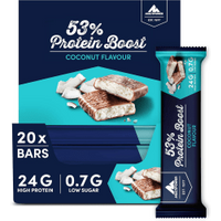 53% Protein Boost Bar - 20x45g - Coconut von MULTIPOWER