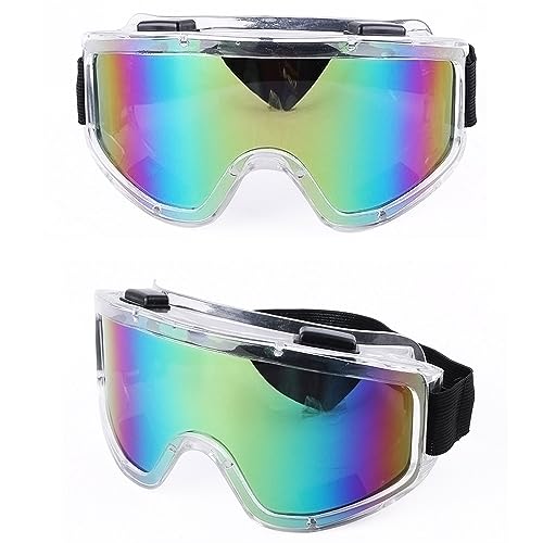 MUSELK Ski Snowboard Brille,Skibrille Anti Fog UV Schutzbrille Motorradbrillen Outdoor Aktivitäten Skifahren Radfahren Snowboard Wandern Augenschutz,Unisex von MUSELK