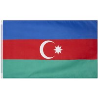 Aserbaidschan Flagge MUWO "Nations Together" 90 x 150 cm von MUWO