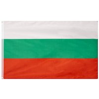 Bulgarien Flagge MUWO "Nations Together" 90 x 150 cm von MUWO
