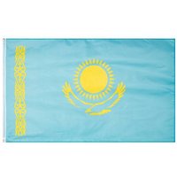 Kasachstan Flagge MUWO "Nations Together" 90 x 150 cm von MUWO