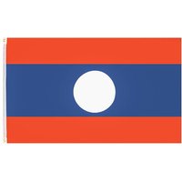 Laos MUWO "Nations Together" Flagge 90x150cm von MUWO