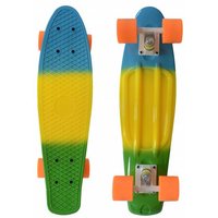 MUWO "Cruiser" Penny Board Mini Skateboard gelb von MUWO