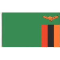 Sambia MUWO "Nations Together" Flagge 90x150cm von MUWO