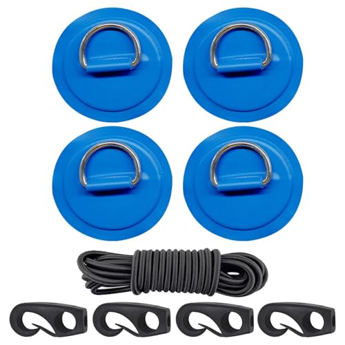 MWZBTG Kayak Deck Spannleinen,Kayak Deck Seil Mit Endhaken | 2.5 Meter Seil Ersatz Zur Befestigung Für Wassersport Camping Boote Schlauchboot Rafting Paddleboard von MWZBTG