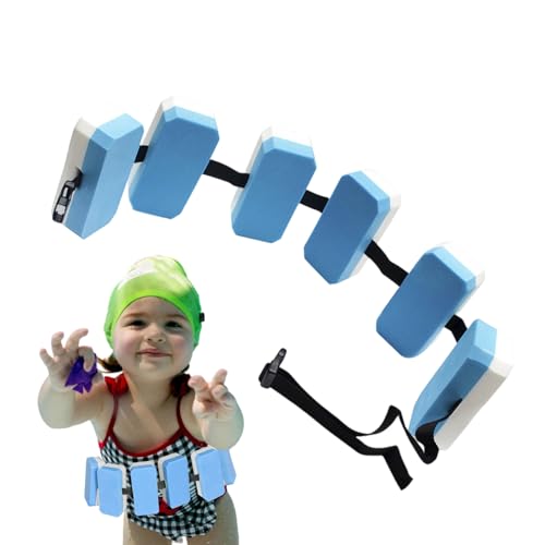 MWZBTG Schwimmhilfe Kinder, 95x15x7cm Auftriebsgürtel, Schwimmgürtel, Schwimmhilfe Sicherheitslernhilfe, Schwimm Bauchgürtel Mit Auftriebselement Für Schwimmanfänger Im Schwimmbad von MWZBTG