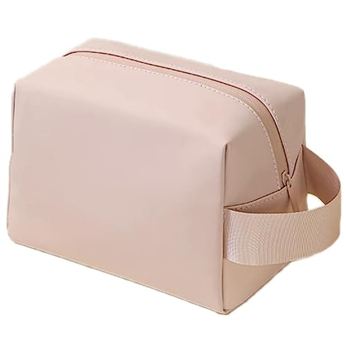 Damen-Make-up-Tasche Weibliche einfache Aufbewahrungstasche Reise Handheld Kosmetiktasche (Farbe : Pink, Size : 160x230x130mm) von MXMZSRTH