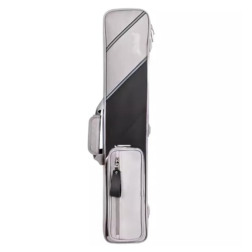 MXMZSRTH Billardqueue-Koffer Billard-Queue-Tasche 7 Löcher Neun-Ball-Queue-Tasche Billard-Queue-Eimer 1/2 Billard-Queue-Röhre Queue-Eimer Queue-Tasche(Black) von MXMZSRTH