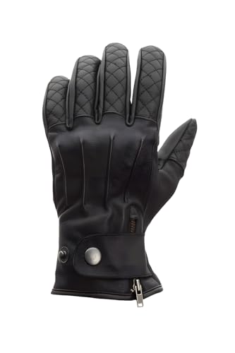 Motorradhandschuhe RST Matlock CE Leder schwarz Schwarz, S von MXT
