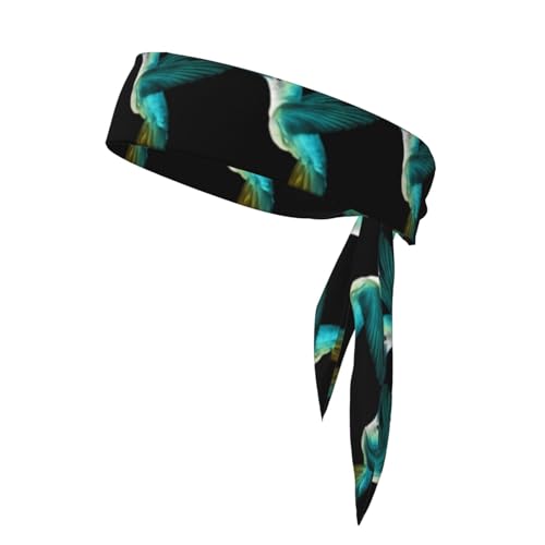 Niedlicher Kolibri, Unisex, Sportband, wendbar, Bandana, Schal für Yoga, Fitness, Joggen von MYGANN
