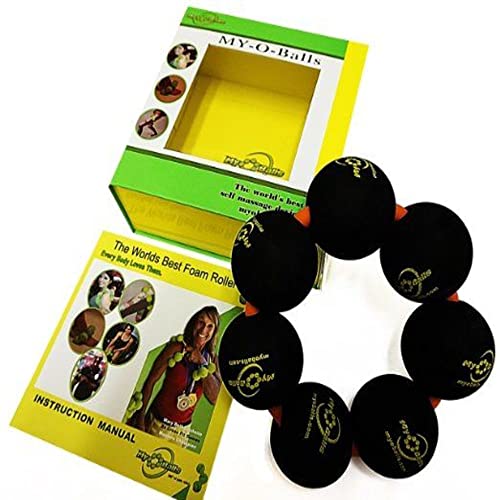 MyoBalls Unisex – Erwachsene Pro 7 Gymnastikball, schwarz, 7 von MyoBalls