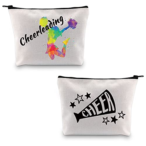 MYSOMY Cheerleading Make-up-Tasche Cheerleader Geschenke Cheerleader Taschen für Cheerleader Cheerleader Team Geschenke, Kosmetiktasche, S, von MYSOMY
