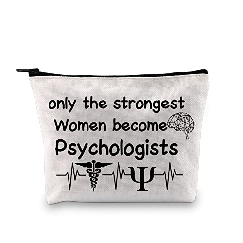 MYSOMY Female Psychologist Make-up Bag School Psychologe Appreciation Gifts Psychology Graduation Gifts Psychotherapeut Gift, Frauen Psychologen von MYSOMY