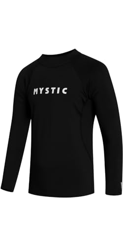 MYSTIC Lycra Junior Star L/S Rashvest Black L Black von MYSTIC