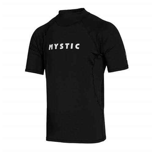 MYSTIC Lycra Junior Star S/S Rashvest Black XS Black von MYSTIC