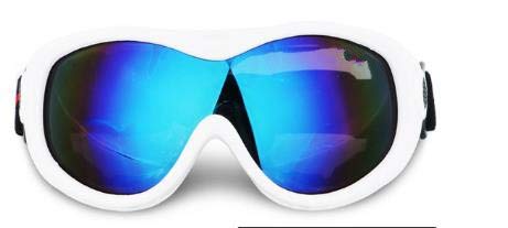 Winddichte Einzellinse Winter Outdoor Sportausrüstung Brillen Erwachsene Kinder Ski Schnee BrilleSchneemobil-Weiß 2 von MYSdd