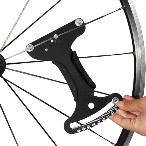 MZSX Speichenspannungsmesser, Fahrradspeichen Tension Meter Kalibrierwerkzeug, Messgerät Al-Legierung CNC, für alle Speichen, Messgerät für Fahrradspeichenspannungsmessgerät, Für Fahrrad Rad von MZSX