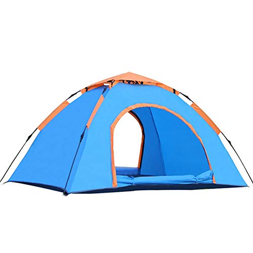 Zelt, 2-Personen-Campingzelt, doppelschichtig, wasserdicht, für 4 Jahreszeiten, 2-Personen-Rucksackzelte für Wanderungen, Reisen, kleine Überraschung (blau, freie Größe) von MaGiLL