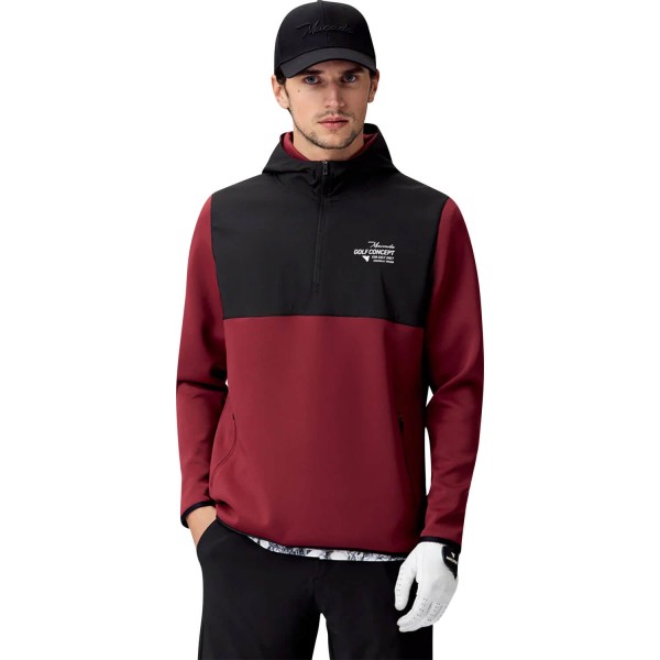 Macade Layer Tour Popover 14-Zip weinrotschwarz von Macade