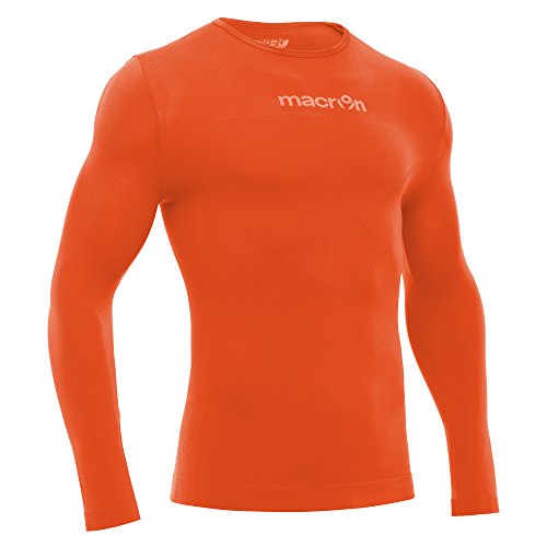 Macron Kompressionsshirt mit Langen Ärmeln Shirt, orange, XS von Macron