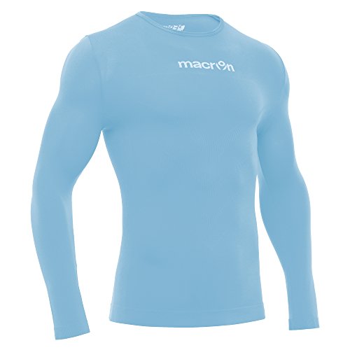 Macron Kompressionsshirt mit Langen Ärmeln T-Shirt, Himmelblau, XL von Macron
