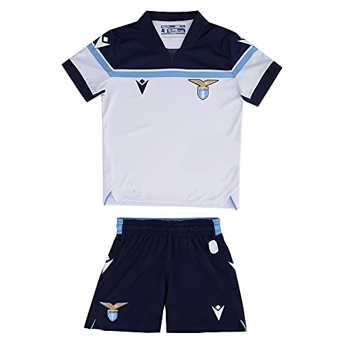 Macron Merchandising ufficiale Kinder Away Set ss Lazio 2021/22, blau, JXXS von Macron