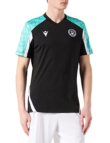 Macron Merchandising ufficiale Udinese Fußball-Trainingstrikot 2021/22, Weiß, S von Macron