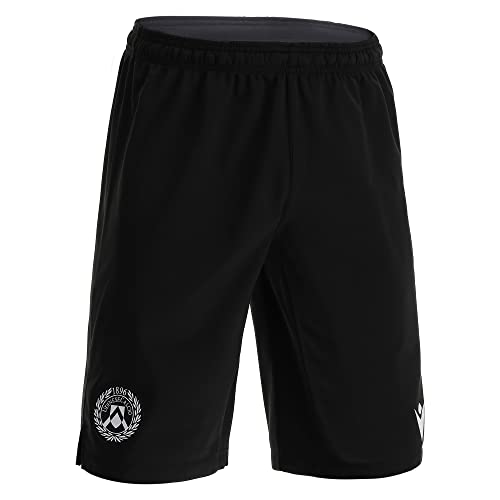 Macron Merchandising ufficiale Udinese Trainingsbermuda Fußball 2021/22, Weiß, S von Macron