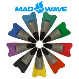 Mad Wave Pool Farbe Kurz Flossen, Unisex, Pool Colour Short, grün, Size 26-29 von Mad Wave