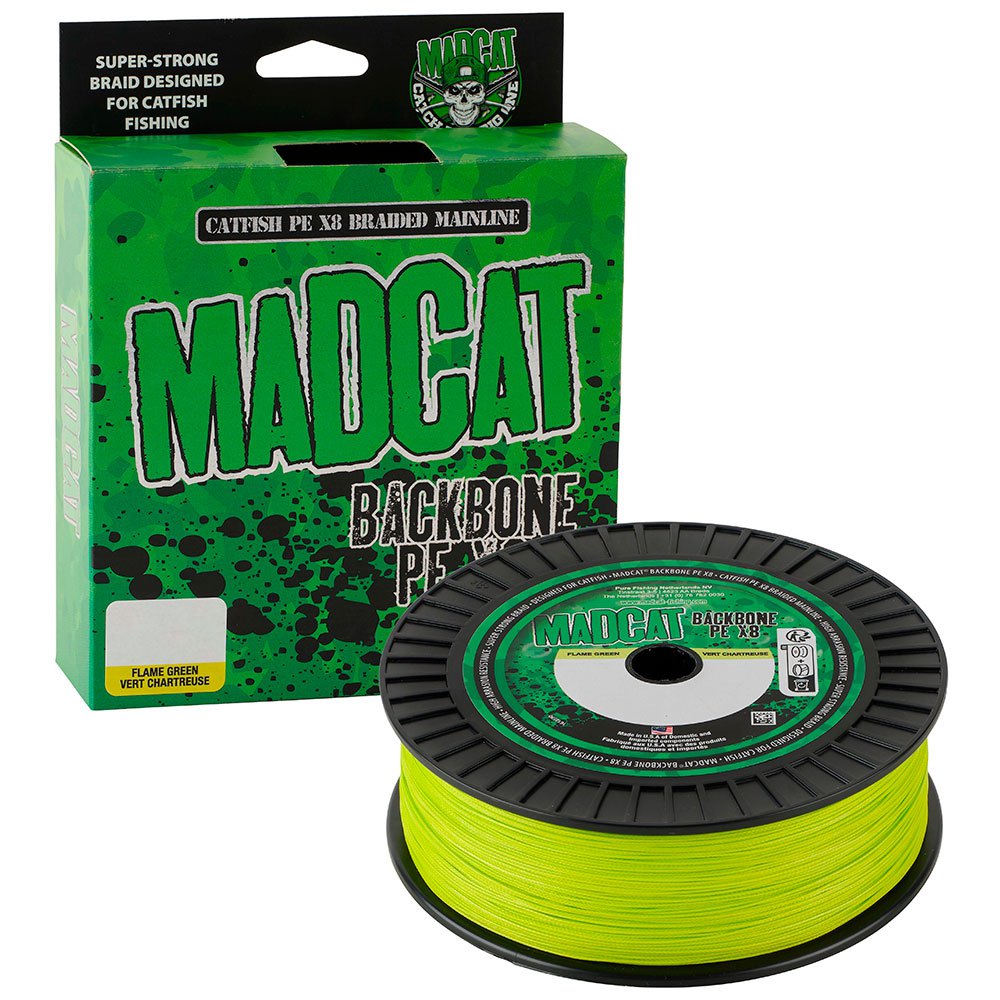 Madcat Backbone 300 M Braided Line Grün 0.300 mm von Madcat