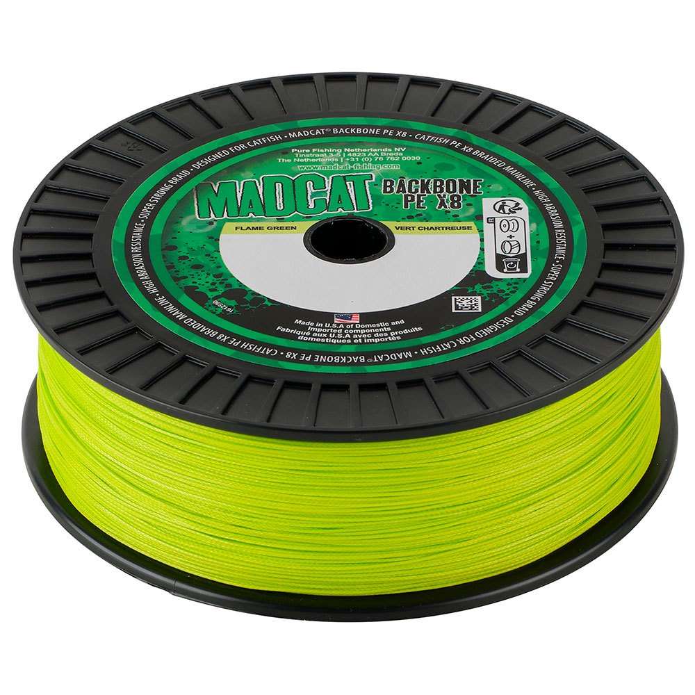 Madcat Backbone 3000 M Braided Line Gelb 0.400 mm von Madcat