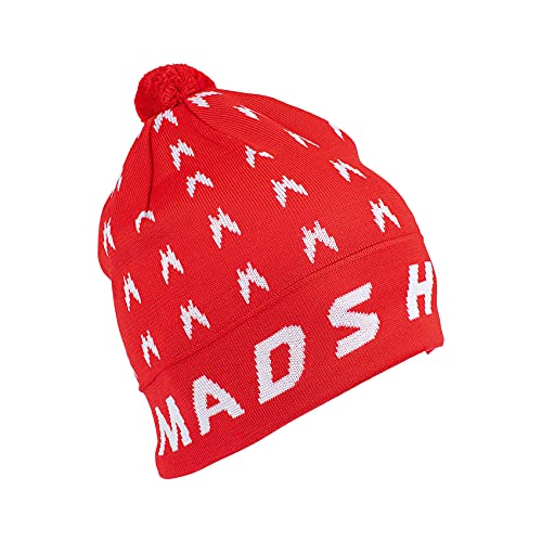 K2 Unisex – Erwachsene Madshus Mütze Logo Beanie red 18F4307, 1SIZ von K2