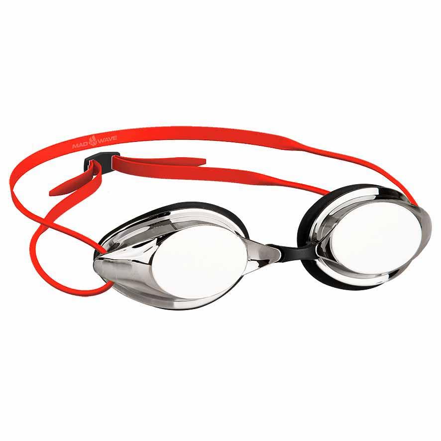 Madwave Streamline Mirror Swimming Goggles Rot von Madwave