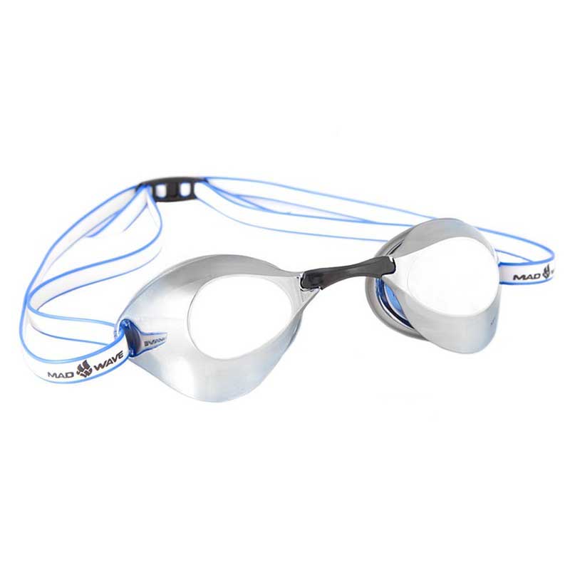 Madwave Turbo Racer Ii Mirror Swimming Goggles Silber von Madwave