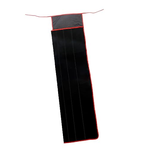 MagiDeal Angelruten-Tasche, Angelruten-Schutzhülle, lang, schwarz, Schutz-Tragetasche, Flanell-Angelrute-Träger, Angelruten-Tasche, weicher Stoff, 4 Fächer 100cm von MagiDeal