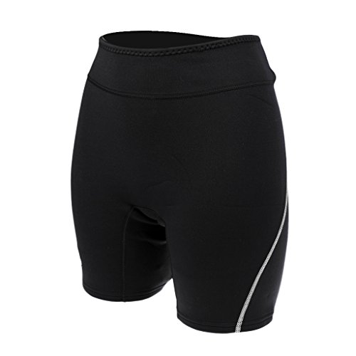 MagiDeal Neoprenhose 1.5mm Neopren Tauchen Shorts Für Damen und Herren Neopren Hosen, in verschiedenen Größen - Grau, Männer XL von MagiDeal