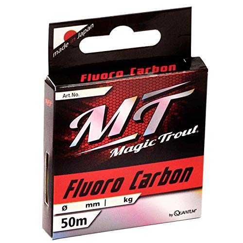 Magic Trout Ø0,06mm Micro T-Braid 150m 4,54kg,10lbs grün rot, 0,06 mm von Magic Trout