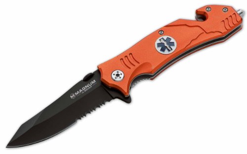 Magnum 01LL472 EMS Rescue Taschenmesser, Orange von Böker